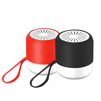 

Newest Mini Portable Outdoor Audio Wireless Dual TWS Bluetooth 5.0 Small ABS Speaker Support Call / NFC Function Christmas Gift