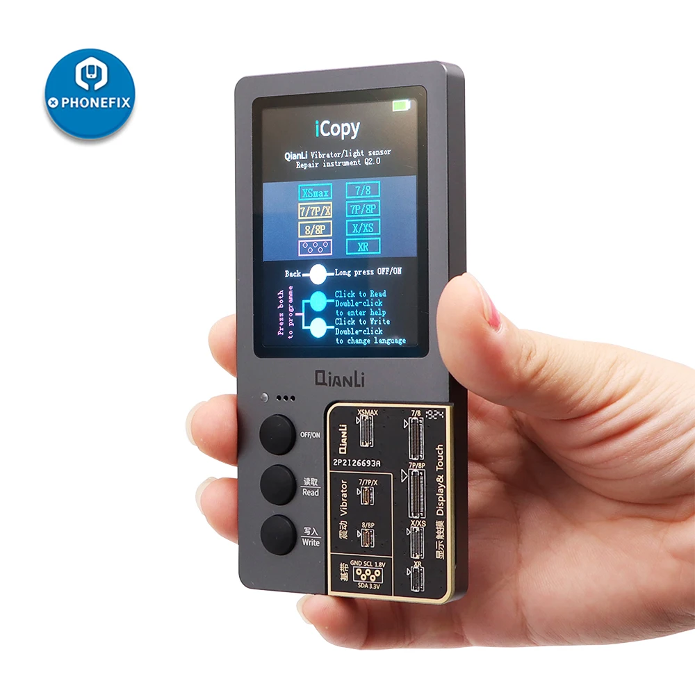 QianLi ToolPlus iCopy Qianli Мега программист для iPhone ЖК-экран дисплей сенсорный EPROM вибратор чип инструмент для восстановления данных
