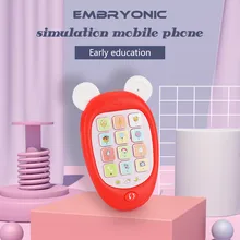 Смартфон, мобильный телефон, музыкальные игрушки для детей, Обучающие, раннее образование, новорожденный 0-12 месяцев, младенец