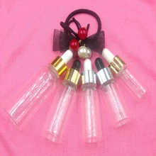 

5pcs New 10ml 20ml 30ml 50ml Transparent Glass Dropper Bottle Empty Cosmetic Packaging Container Vials Essential Oil Bottles