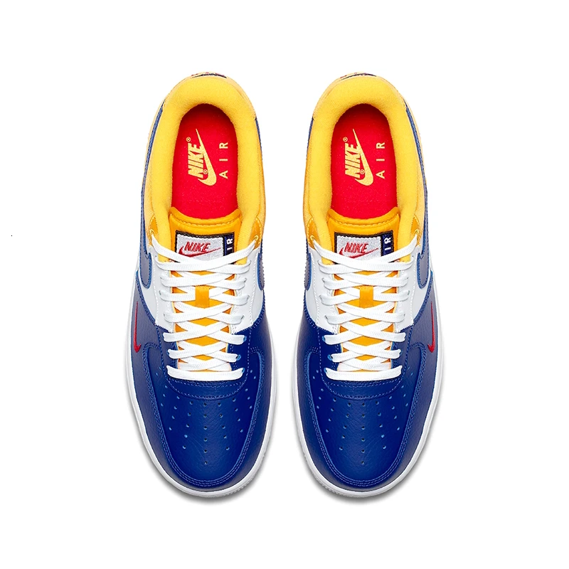 Nike Air Force 1 низкая Мужская обувь для скейтбординга Классическая мода Спорт на открытом воздухе Новые мини Swoosh кроссовки для мужчин Air Force#823511