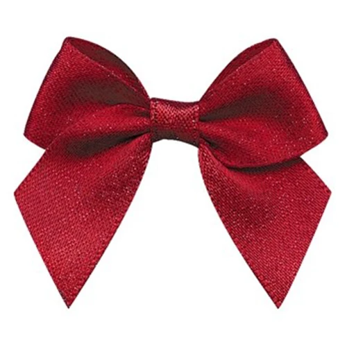 40Pcs Gingham Checked Ribbon Bows 45MM DIY Decoration