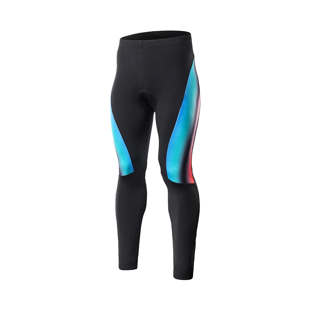 ARSUXEO, мужские велосипедные штаны, зимние, с подкладкой, теплые, длинные, MTB, компрессионные, велосипедные, дышащие, тренировочные штаны, эластичные, ZFP - Цвет: ZF03 pant