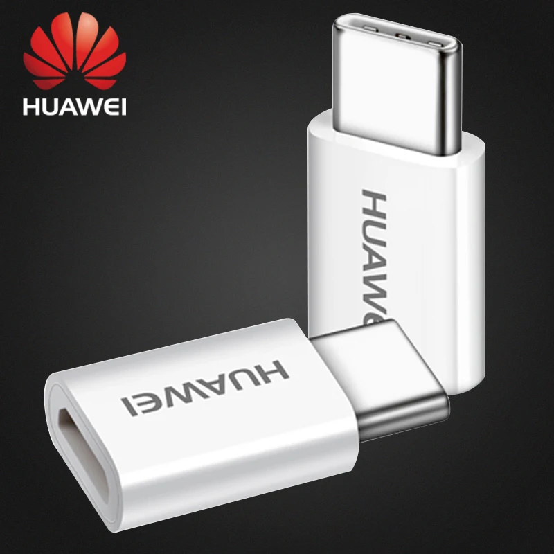 Переходник Huawei P20 Pro с Micro USB на Type C адаптер для зарядки Mate10 Mate9 Lite Honor V10 10 View10 Nova 3e |