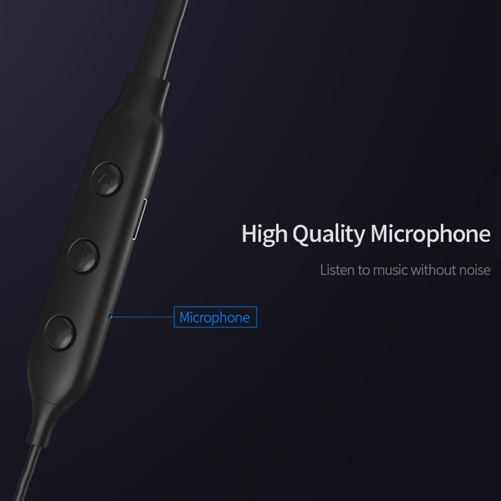 JOWAY H72 Беспроводная спортивная Гарнитура Bluetooth 3D стерео музыкальные наушники Handsfree с микрофоном Магнитный шейный браслет