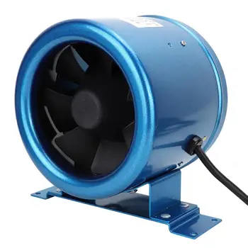 

6in Adjustable Speed Controller Duct Fan for Hotels Meeting Rooms AC220V 40W 5000 RPM AC220V Duct Fan