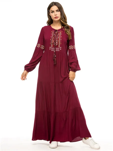 Абаи для мусульманских женщин Катара ОАЭ турецкий исламский Малайзия гофрированный плиссированный хиджаб платье халат Musulmane Кафтан Дубай