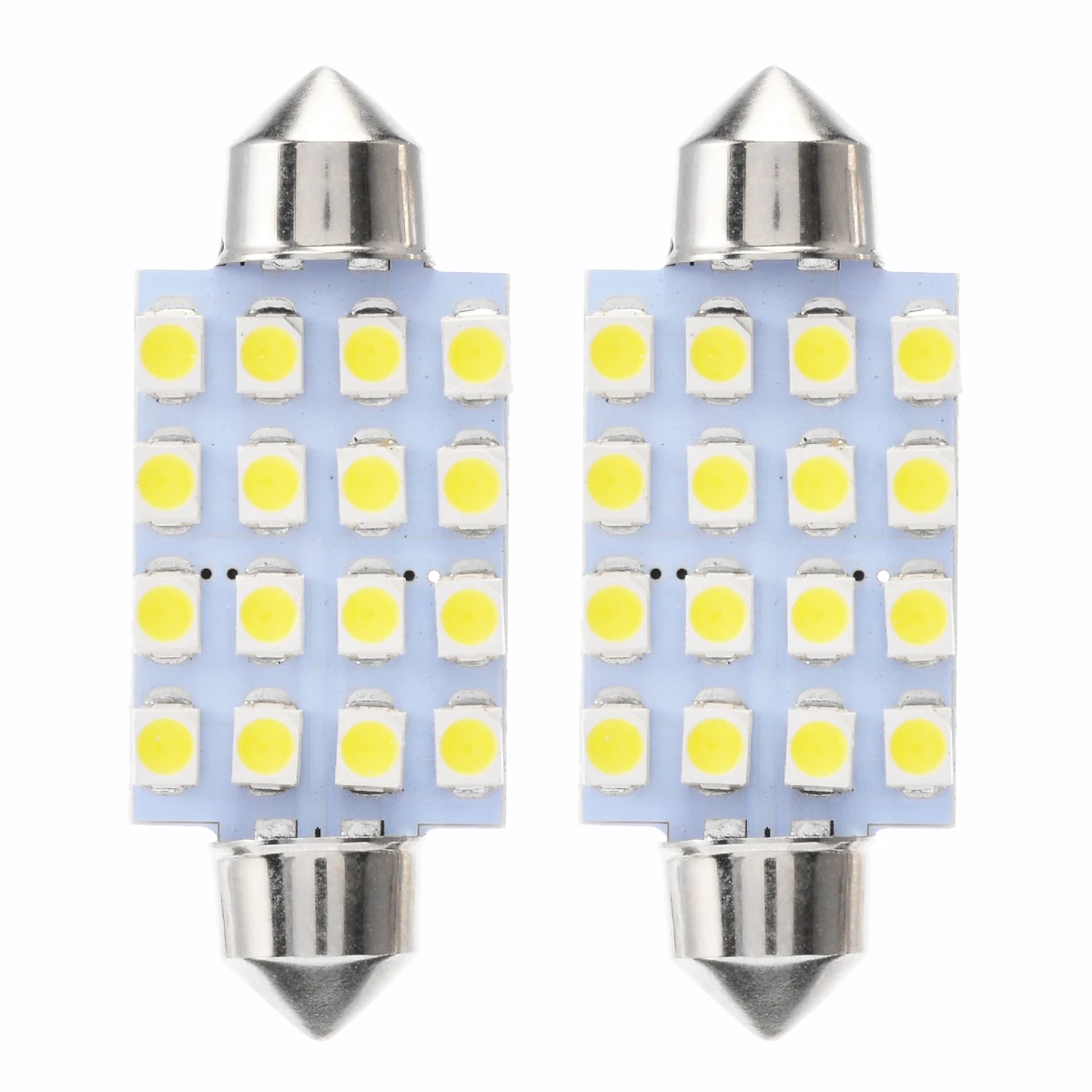 14pcs White LED 1157 T10 31 36mm Car Interior Light Kit Set Auto Map Dome License Plate Door Lamp