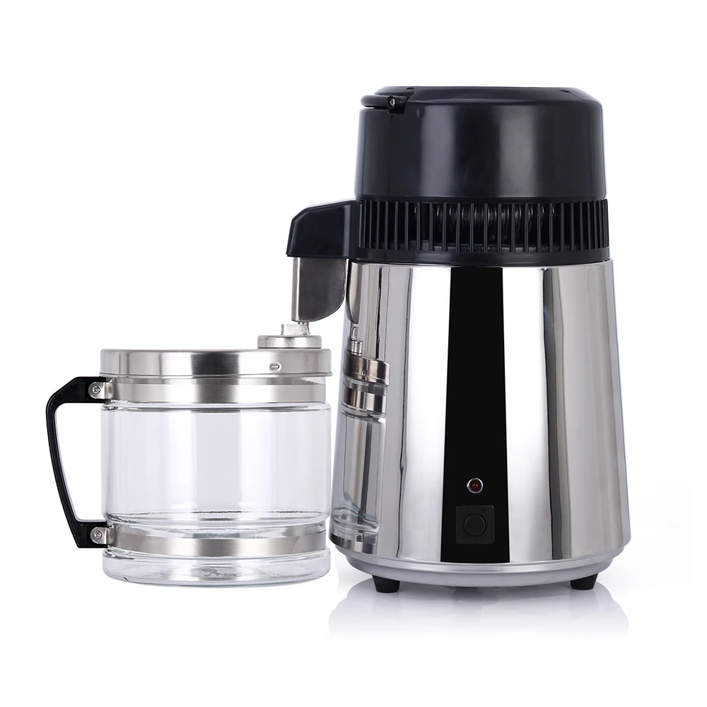  4L Water Distiller Distilled Water Machine Distillation Purifier Filter Stainless Steel Technology  - 33027400080