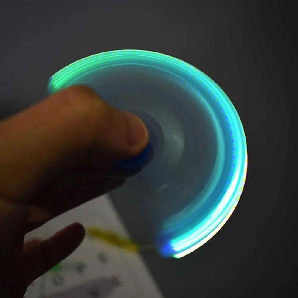 5PCS LED Rotating Ballpoint Pen Fidget Spinner Top Hand EDC Light Glow In The Dark Toys 1 5PCS LED Rotating Ballpoint Pen Fidget Spinner Top Hand EDC Light Glow In The Dark Toys 3