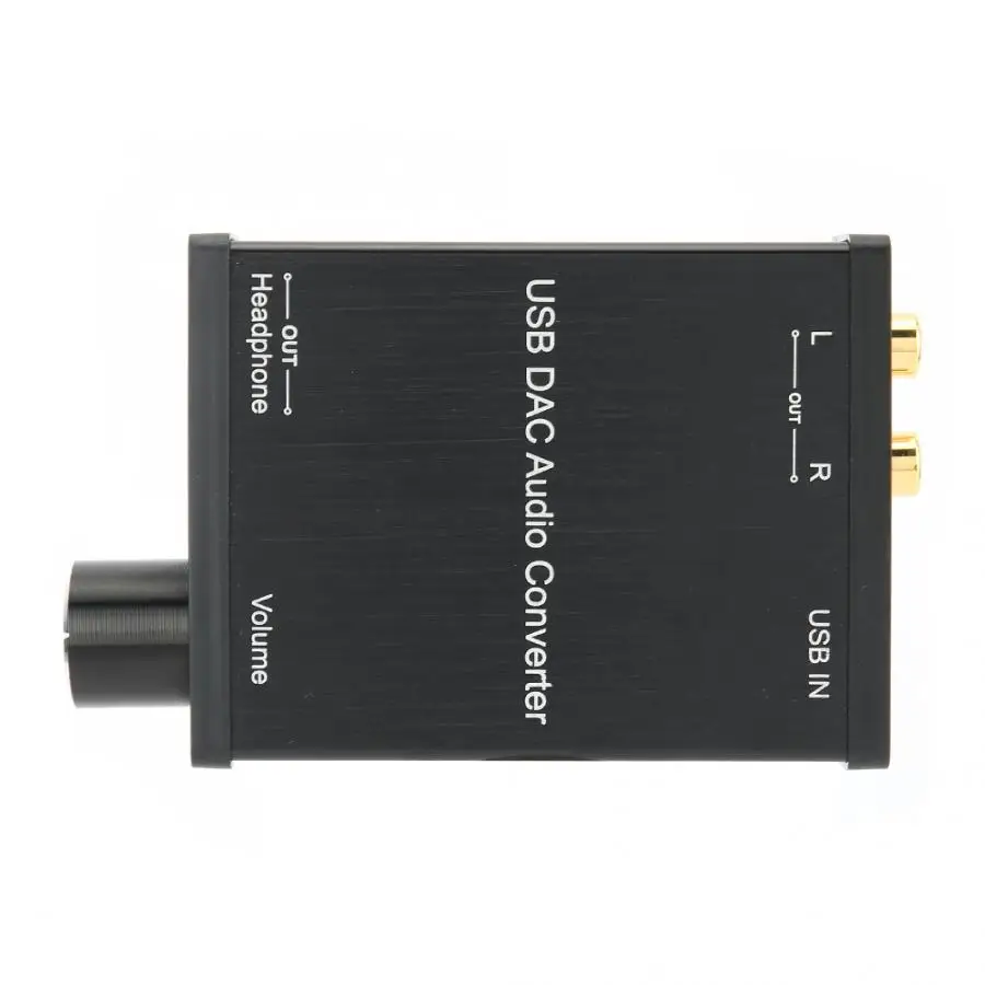 Plug and Play Adattatore DAC CONVERTITORE AUDIO USB SCHEDA AUDIO gv-022 per Windows ps4 