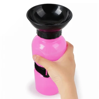 

Dog outing travel water bottle drinker portable kettle pet outdoor drinking water accompanying cup water feeder