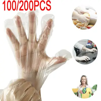 

100 Pcs Disposable Gloves For Women Men Kids Children Home Food-Grade Safety Mittens Free Non Sterile Gloves Surgical Gloves