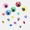 50PCS/LOT.All size round oval black colorful eyes Doll eyes Handmade crafts material Kids DIY toys Kindergarten accessories OEM ► Photo 2/6