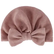 SAGACE, детская шапка, дизайн, милая хлопковая детская шапка, мягкая шапка-тюрбан с бантиком для девочек, Шапка-бини, стильная детская шапка для новорожденных