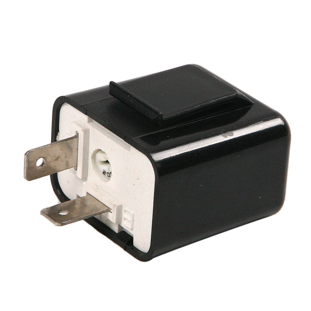 Universal DC 12V 2 Pin Motorcycle Flasher Relay LED Turn Indicator Light