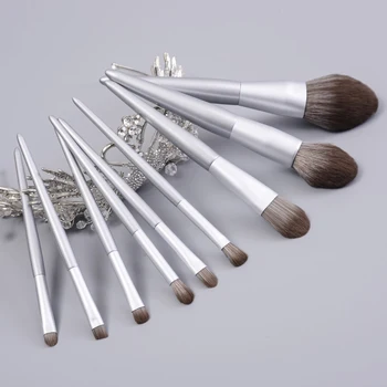 

8/9Pcs Makeup Brushes Tool Set Cosmetic Powder Eye Shadow Foundation Blush Blending Beauty Make Up Brush Set Maquiagem Drop ship