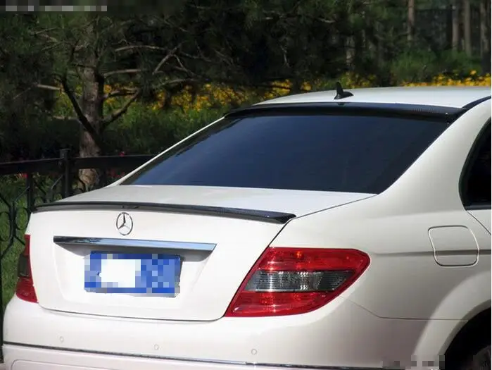Для Mercedes Benz W204 спойлер на крыше 2008 2014 c класс C180 C200L C63 Высокое качество ABS