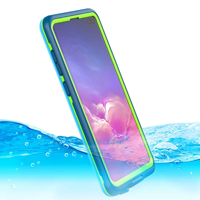 SAMSUNG Galaxy S10+ Водонепроницаемый чехол для телефона Дайвинг фотосессия 3 анти-защитный чехол SAMSUNG S10plus6. 4-дюймовый