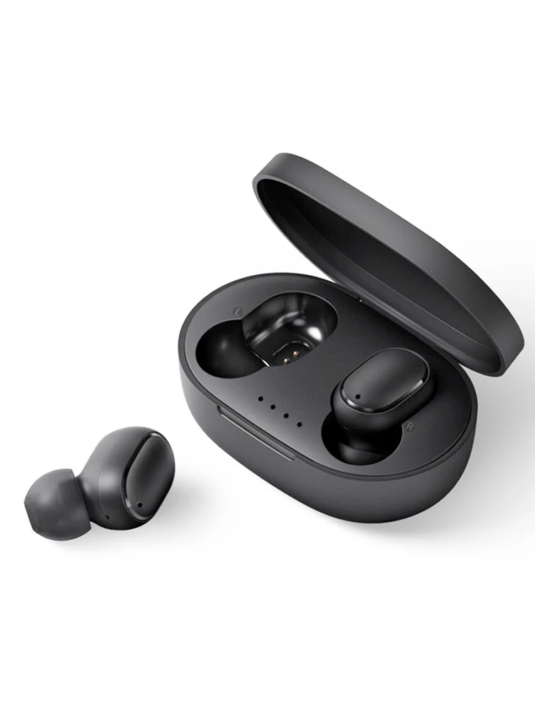 Хит, A6S tws, беспроводные наушники, bluetooth 5,0, мини наушники с 280 мАч, зарядный чехол, беспроводная гарнитура для спорта - Цвет: Черный