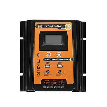 

Solar Charge Controller Pwm Mode Solar Street Light Controller Intelligent Portable Solar Charge And Discharge Controller