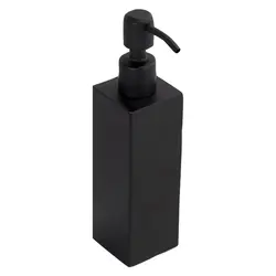 Новый Нержавеющая сталь ручной работы черный дозатор жидкого мыла аксессуары для ванной комнаты кухонное оборудование удобный