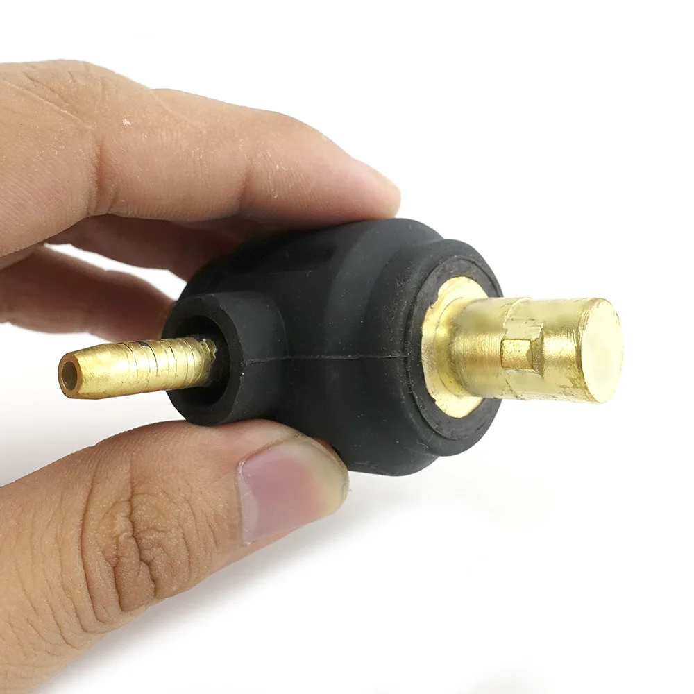 TIG Torch Adaptor Integrate Gas Power Connector M16x1.5 to 6mm DKJ 35-50 10-25 Separate Gas Connector Power Connector