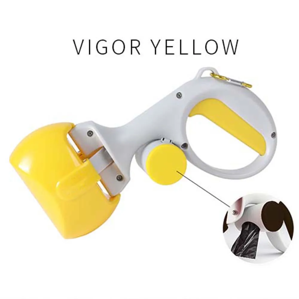 Pet Pooper Scooper с длинной ручкой захват, совок для уборки собачьих экскрементов для уборки животных отходы для собак щенков кошек отходы для уборки er инструменты для уборки на открытом воздухе