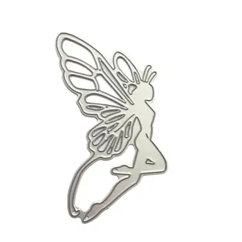 

Butterfly Fairy Metal Cutting Dies Stencil DIY Scrapbooking Album Stamp Paper Card Embossing Crafts Decor
