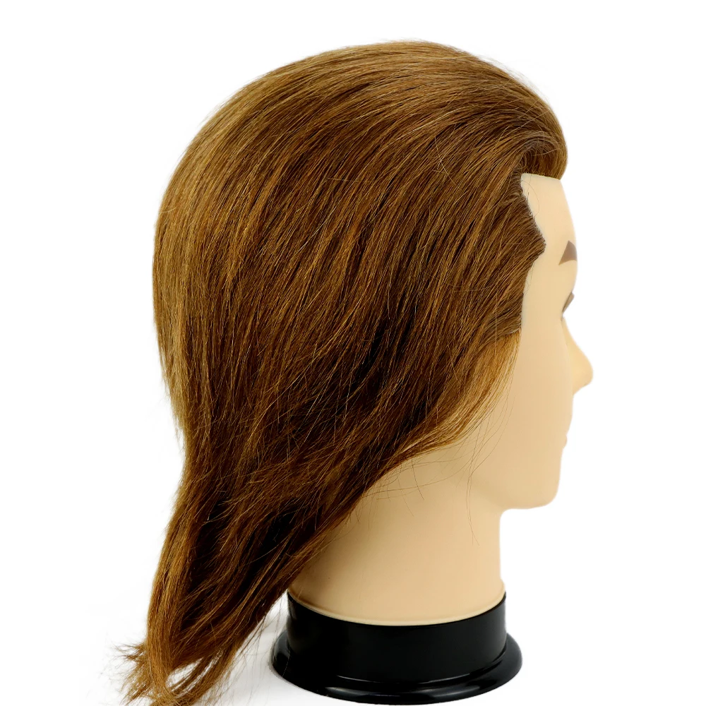 Debra Cosmetology Salon Mannequin Manikin Head 100% Human Long Hair 16 inch