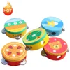 Children Kids Music Toys Educational Cartoon Mini Musical Beat Instrument Hand Drum Baby Gifts 1