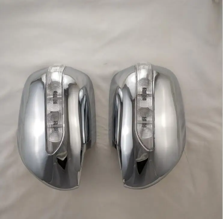 Abs Chrome For Toyota Land Cruiser Prado 120 Accessories Led Side Mirror Cover For Toyota Land