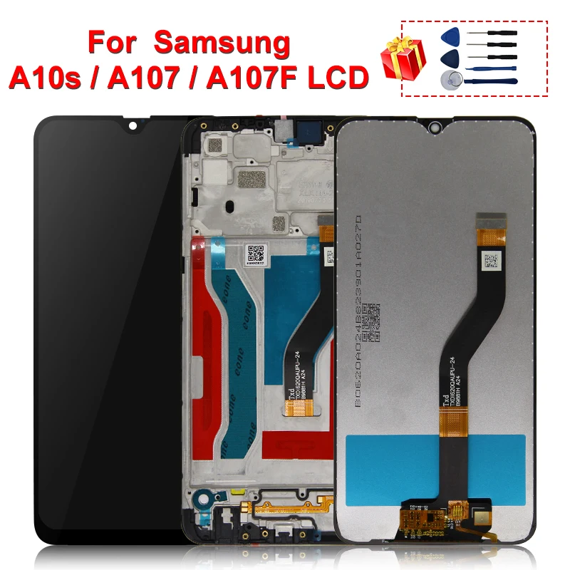 ЖК дисплей 6 2 дюйма для Samsung Galaxy A10S A107 A107/DS A107F A107FD A107M сенсорный экран дигитайзер запасные части|Экраны
