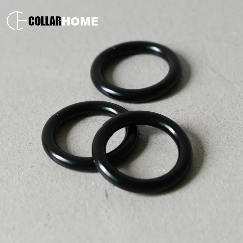 20pcs/lot metal O rings hardware wheels belt buckles dog horse harness backpack bag straps O shaped DIY garment accessories