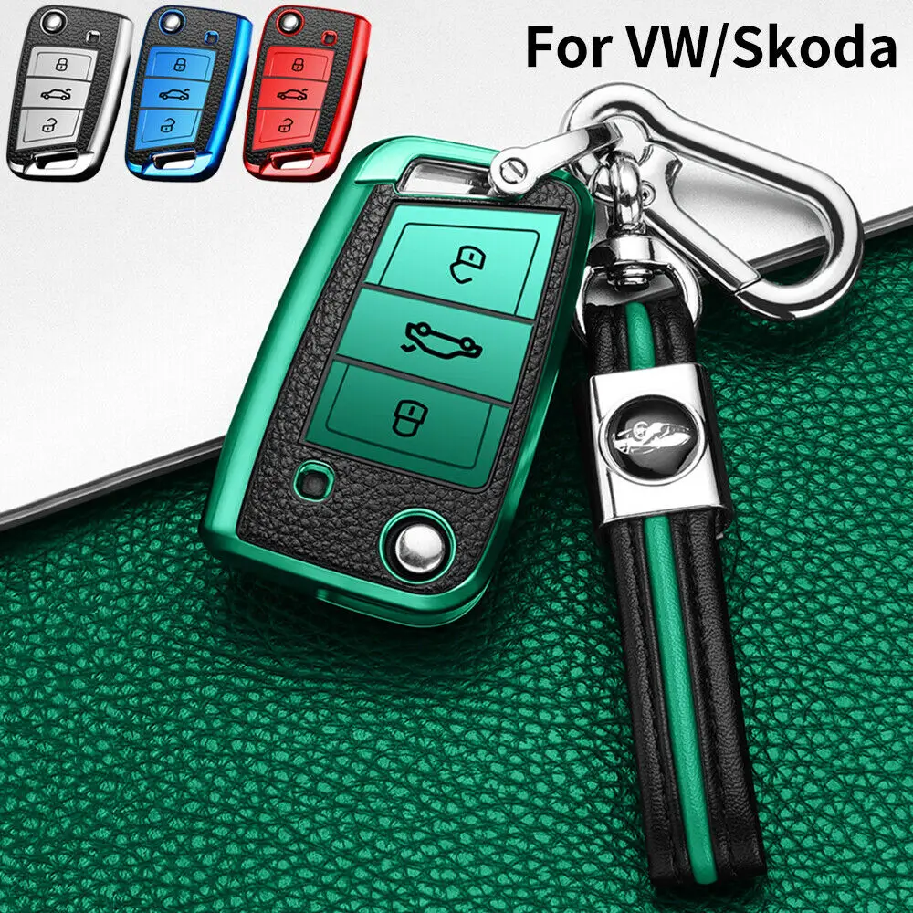 Keyless Remote Car Smart Key Fob Shell Cover Tpu Schutzhülle Für 2021 2020  2019 Vw Tiguan Atlas Jetta Passat Golf Alltrack Push Start, Schauen Sie  Sich Jetzt Die Heutigen Angebote An