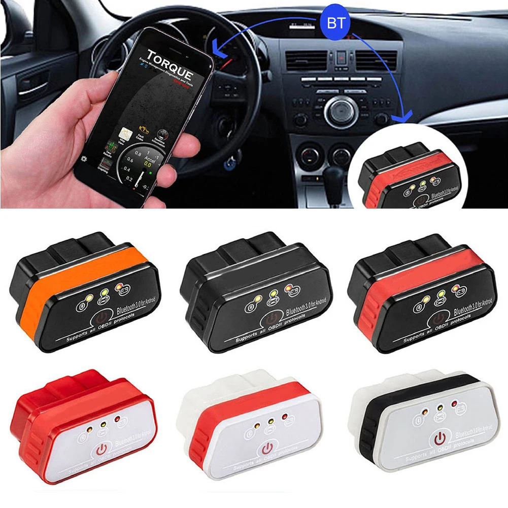 Портативный KW901 WiFi/Bluetooth OBD Автомобильный диагностический сканер для чтения неисправностей для iOS Android новая горячая распродажа