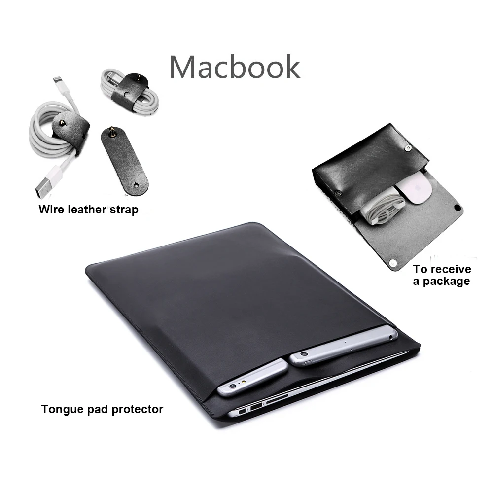 Для Macbook Pro 16 дюймов сумка Портативная сумка для ноутбука двухслойная подкладка сумки защитный чехол для ноутбука чехол