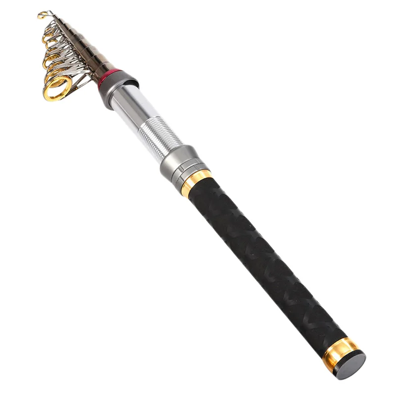 

Mini Telescopic Spinning Fishing Rod Carbon Fiber Sea Fish Rod