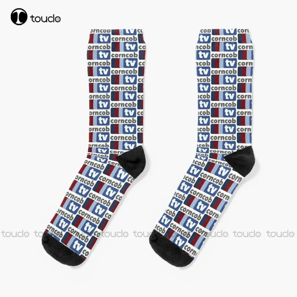 

Corncob Tv Socks Unisex Adult Teen Youth Socks Personalized Custom 360° Digital Print Hd High Quality Christmas Gift Funny Sock