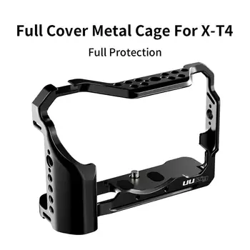 

UURig C-XT4 Camera Rig Metal Cage for FUJIFILM X-T4 Formfitting Full Cage With Cold Shoe Mount Mutiful Thread Holes