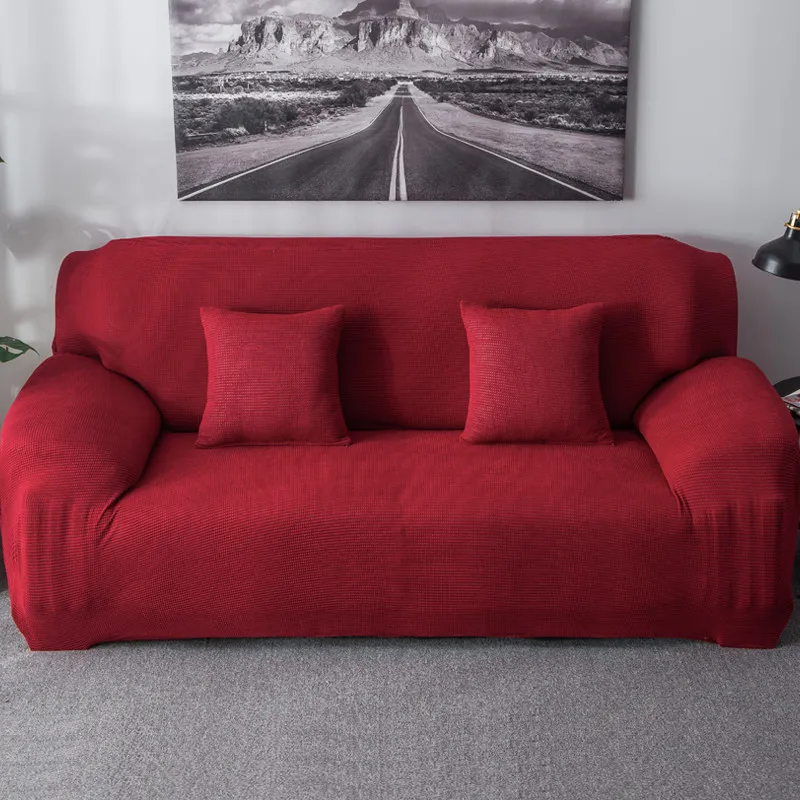 Покрывала для дивана стрейч протектор мебели полиэстер Loveseat крышка M l XL XXL XXXL XXXXL 1/2/3/4-seater крышка кресла для Гостиная - Цвет: sofa 04