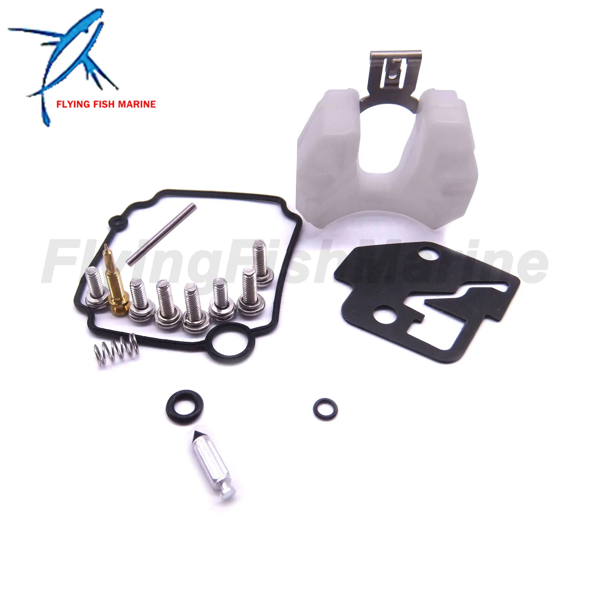Outboard Engine 5041396 Carburetor Repair Kit for Evinrude Johnson OMC Boat Motor 9.8HP