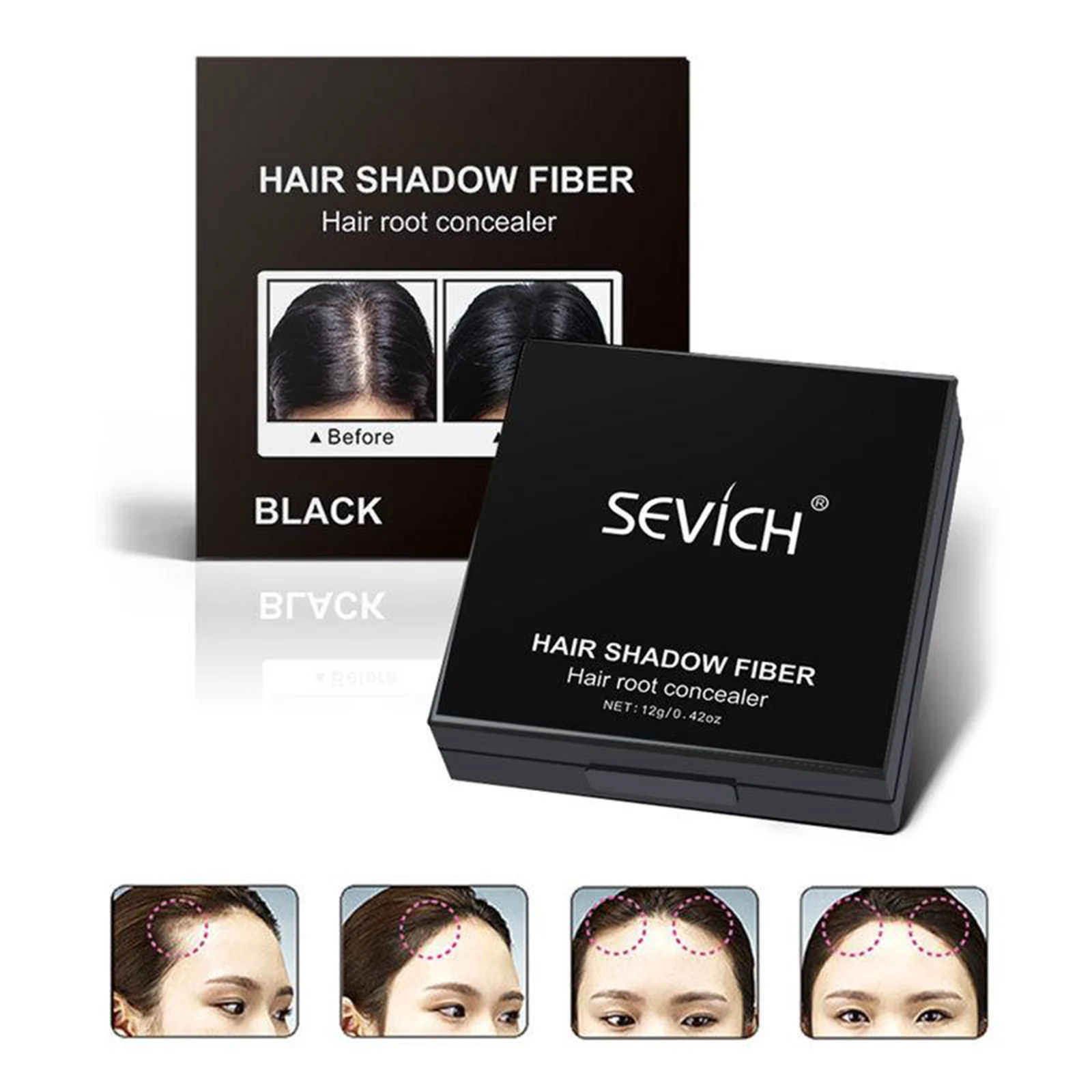 12g Hair Line Powder Concealer Edge Control Hair Thickening Hair Filler Hair Shadow Magic Powder Instantly Cover Up 12g Hair Line Powder Concealer Edge Control Hair Thickening Hair Filler Hair Shadow Magic Powder Instantly Cover Up