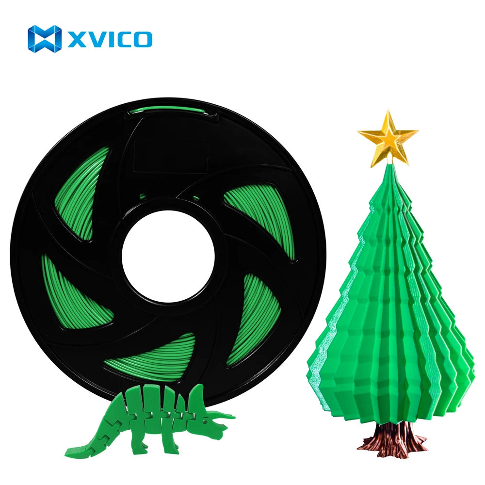XVICO 3D PLA принтер 1 кг 1,75 мм PLA 14 цветов нити печатные материалы для 3d принтера радужные пластиковые аксессуары серый черный