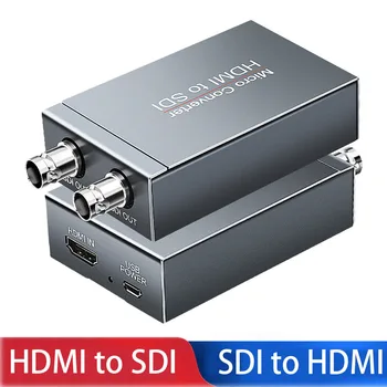 

Mini HD 3G SDI to HDMI Converter HDMI to SDI*2 Adapter 3G Display 1080p with usb power HDMI Switcher to SDI for PS3/4 Smart box