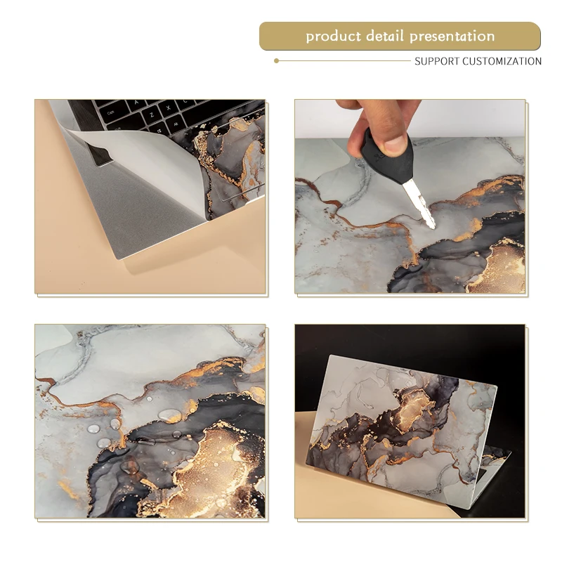 Laptop Skins Sticker Cover Notebook Skin 13.3"14"15.6"17.3"Vinyl Stickers for Macbook/Lenovo/Asus/HP/Dell Laptop wallpaper Decal