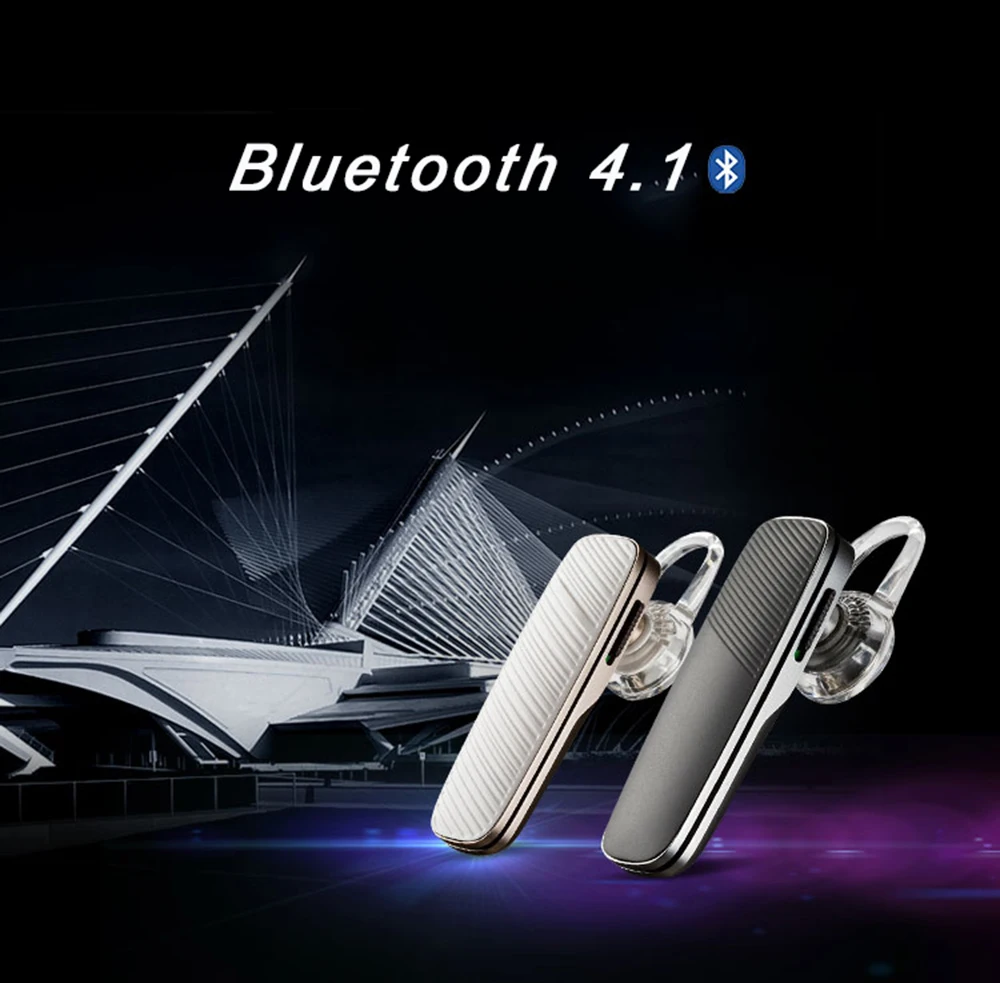 4.1 earbud sem fio com microfone de