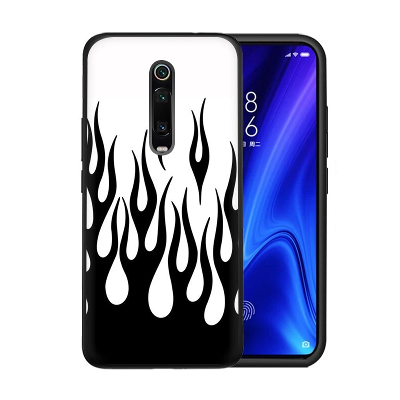 EWAU художественная личность пламя силиконовый чехол для телефона для Xiaomi Redmi 8A 4A 4X5 plus 5A 6 pro 6A 7 7A S2 GO K20 pro