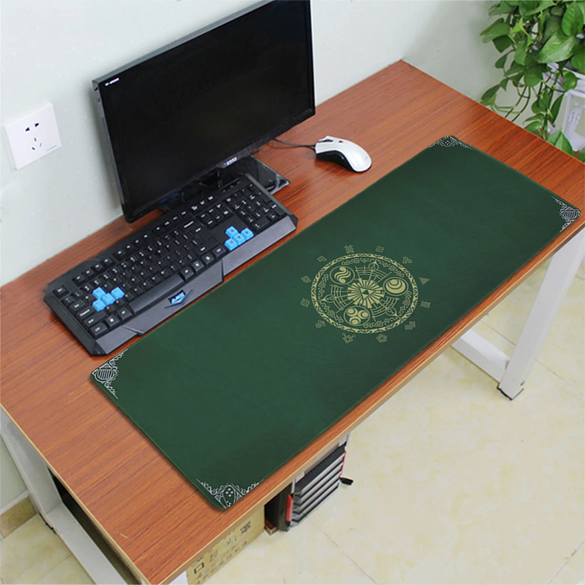 Zelda Коврик для мыши 70x30 см, игровой коврик для мыши, аниме, высокое качество, офисный коврик для ноутбука, Настольный коврик, HD принт, padmouse, игры, pc gamer, коврики