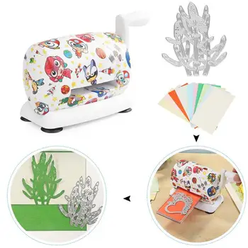 

DIY Plastic Paper Machine Cutting Embossing Machine Craft Scrapbooking Album Cutter Piece Die Cut Die-Cut Machine DIY Tool Gifts